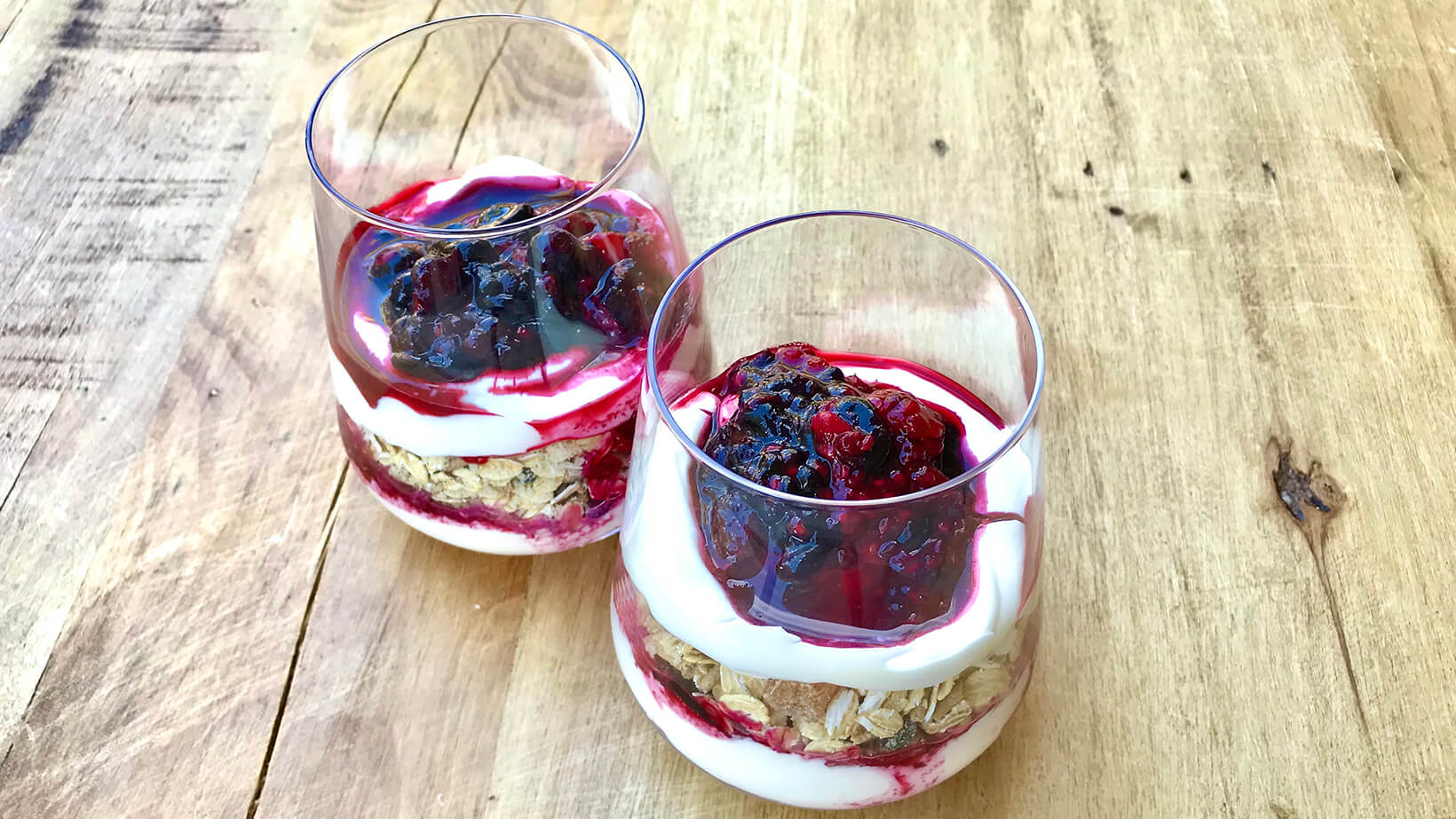 Berry Breakky Parfaits