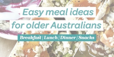 Nc Recipe E Book Easy Meal Ideas For Older Australians